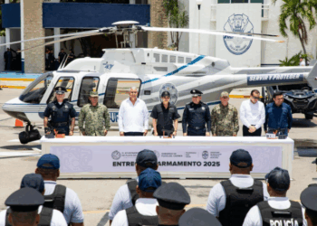 Marca Gobierno de Estefanía Mercado un antes y un después en seguridad con histórica entrega de armamento en Playa del Carmen