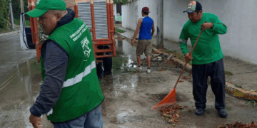 Puerto Morelos en calma por lluvias