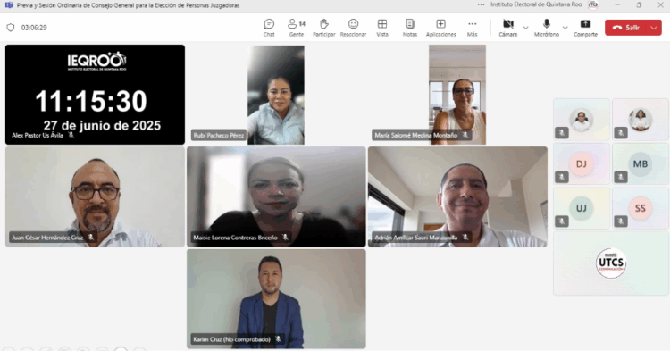 Dieron por recibido Consejerías informes presentados por la Secretaría Ejecutiva y Dirección de Organización.