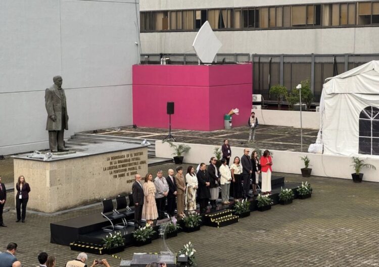 "Un acto de justicia", señala Guadalupe Taddei al dar inicio a la jornada electoral