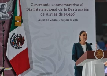 Claudia Sheinbaum propone construir un México donde hablen las palabras, no las balas