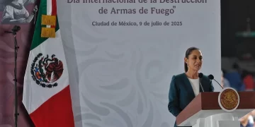 Claudia Sheinbaum propone construir un México donde hablen las palabras, no las balas