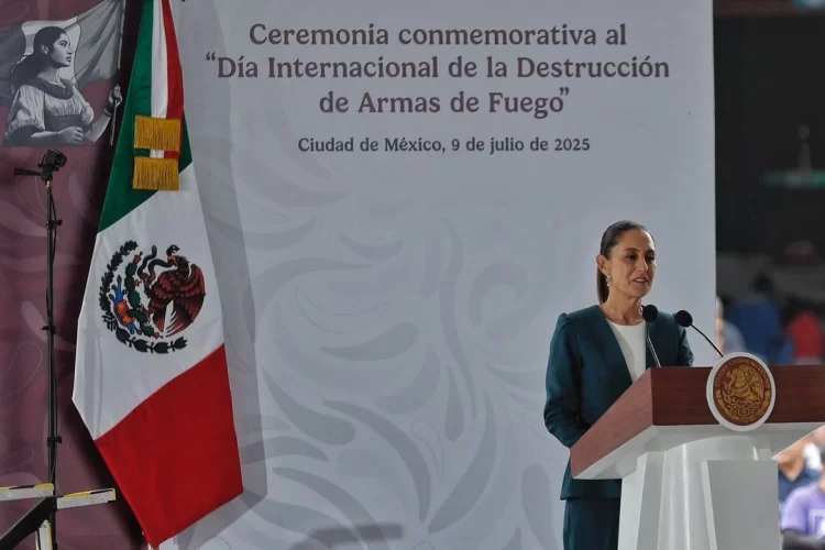 Claudia Sheinbaum propone construir un México donde hablen las palabras, no las balas