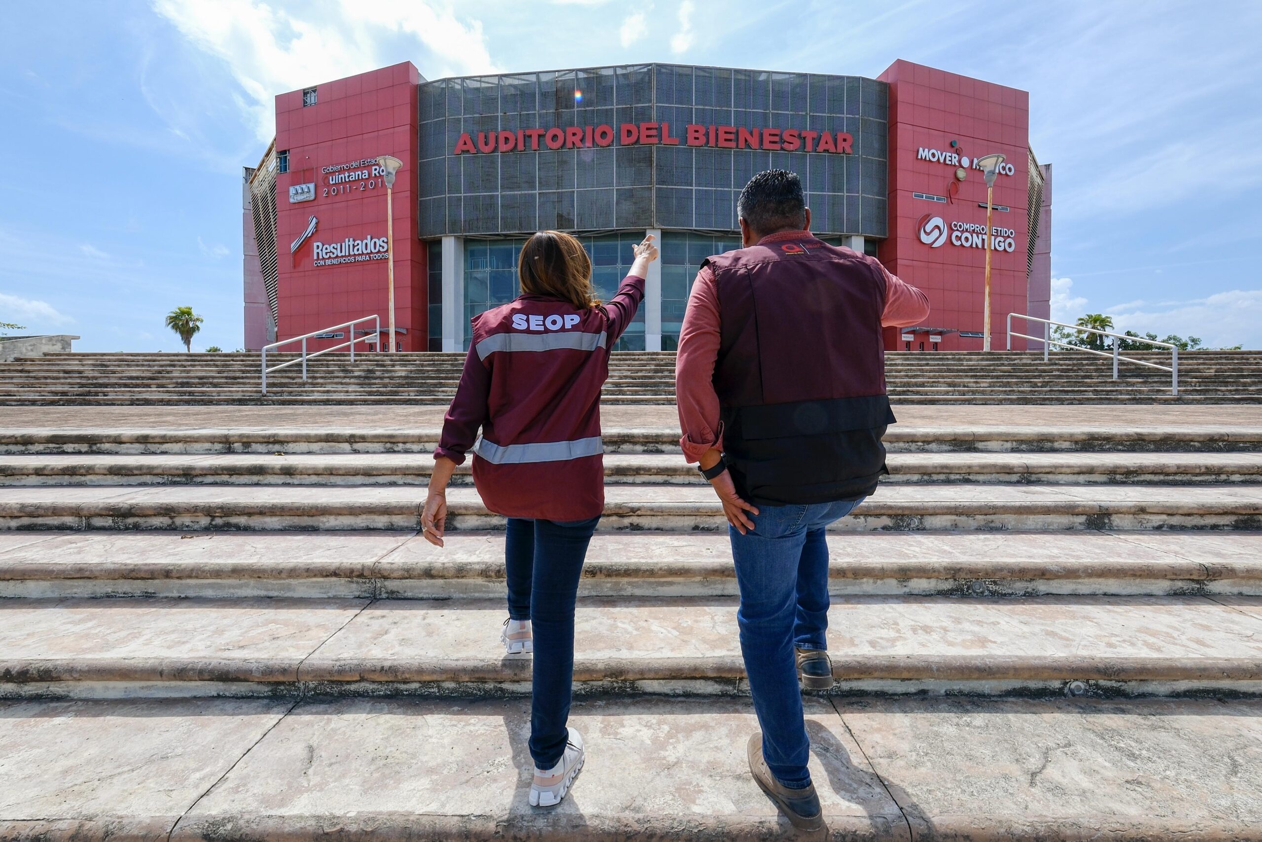 Mara Lezama anuncia recuperación y transformación de Auditorio de Bienestar
