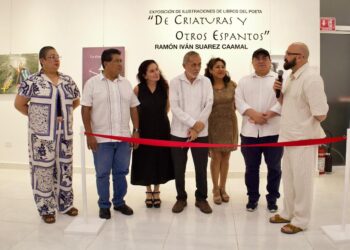 “De Criaturas y otros espantos”, lo sobrenatural infantil en la Galería de Arte de Playa del Carmen