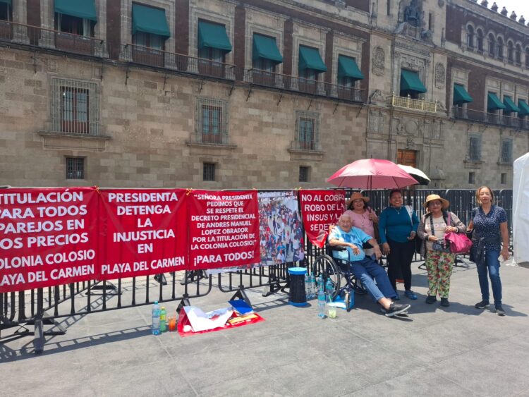 Colonos de la Colosio piden intervención de la CNDH ante falta de titulación