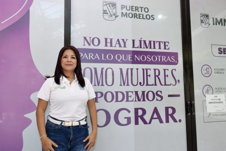 IMM atiende a mujeres en situaciones vulnerables en Puerto Morelos