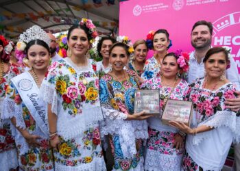 Mara Lezama fortalece tradiciones y costumbres al inaugurar la Feria del Carmen 2025
