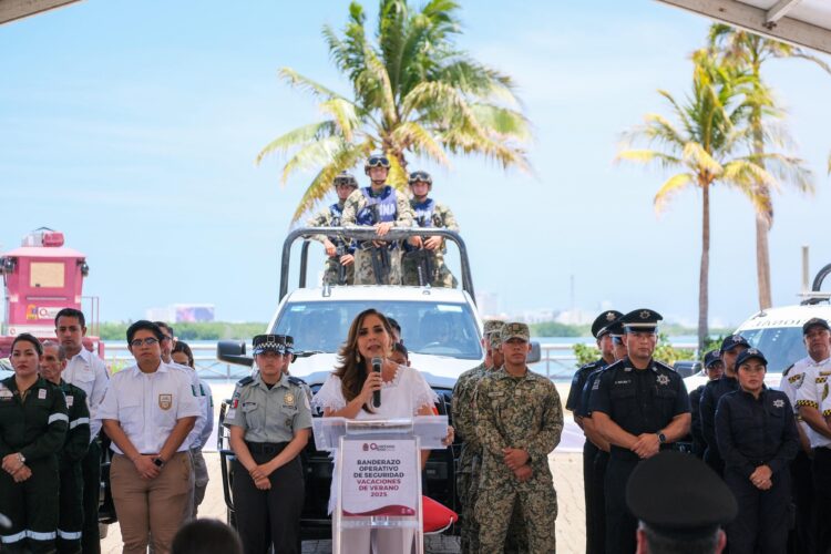 Da Mara Lezama inicio al Operativo Vacacional de Verano 2025 en Quintana Roo