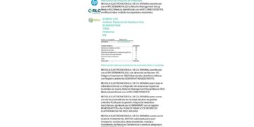 ️Contribuye IEQROO al cuidado del medio ambiente a través de HP Planet Partners