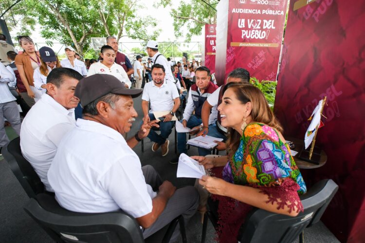 Mara Lezama transforma vidas en audiencia “La Voz del Pueblo”