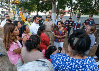Mara Lezama responde a los vecinos de Proterritorio y les entrega un parque transformado para la convivencia familiar