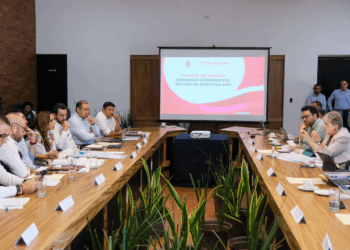 Mara Lezama y Alicia Bárcena anuncian posibilidad de crear un Parque de Economía Circular del Sargazo en Quintana Roo