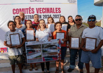 Instala Gobierno de Isla Mujeres Comités Vecinales en la colonia Salina Grande y La Caribeña
