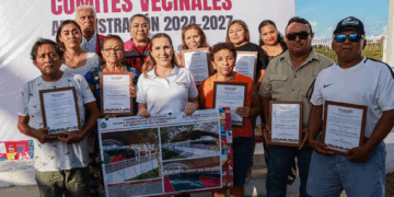Instala Gobierno de Isla Mujeres Comités Vecinales en la colonia Salina Grande y La Caribeña