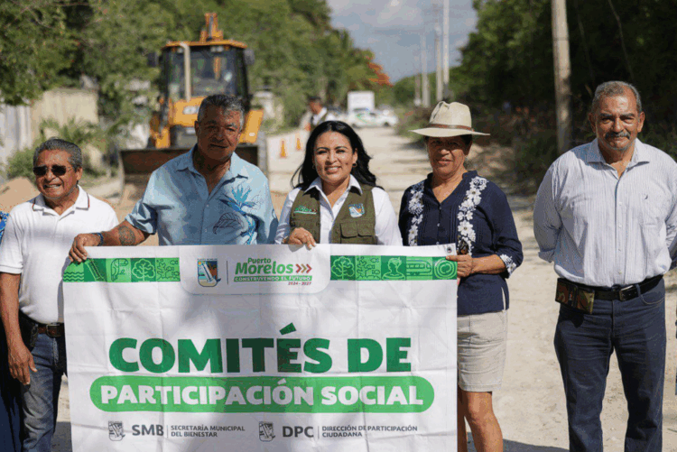 Blanca Merari cumple y pone en marcha pavimentación en la calle Mario Villanuevo Madrid