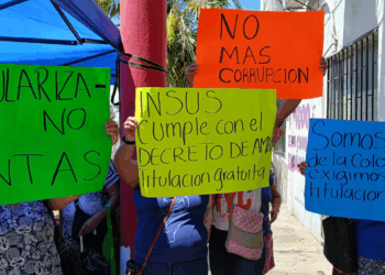 Colonos de la Colosio anuncian marcha pacífica este 28 de Julio