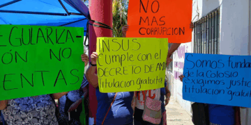 Colonos de la Colosio anuncian marcha pacífica este 28 de Julio