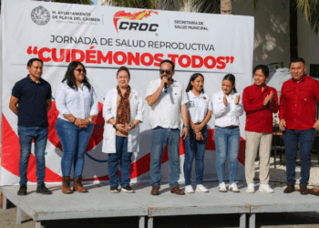 Organizan Gobierno de Playa del Carmen y la CROC la Jornada de Salud Reproductiva “Cuidémonos Todos”