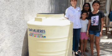 Constata Atenea Gómez resultados del Programa “Agua para Ti’” en Zona Continental