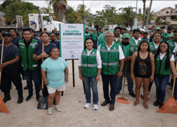 Blanca Merari: "Chuleando tu Colonia", programa estandarte en Puerto Morelos, es un compromiso cumplido