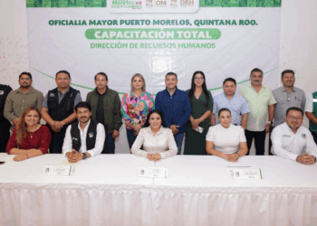 Blanca Merari: Trabajamos para hacer más eficiente la administración municipal de Puerto Morelos