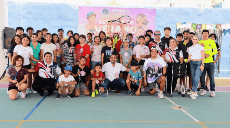 En Isla Mujeres arrancan los cursos “Actívate en Verano 2025” y “Baaxlo’ob Paalalo’ob” para niñas, niños y jóvenes