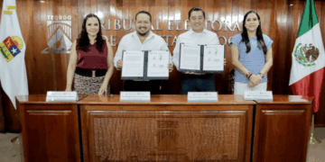 Firman convenio el TEQROO y el IQI de colaboración en materia de innovación tecnológica