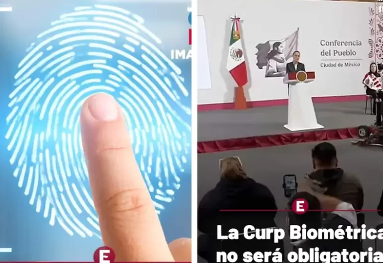 Confirmado: La CURP biométrica no será obligatoria, dice Sheinbaum