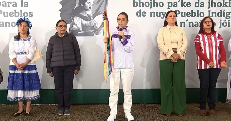 La 4T ha recuperado la dignidad del pueblo de México, afirma Claudia Sheinbaum