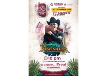Isla Mujeres celebrará el 175 Aniversario de su Fundación con Edwin Luna y La Trakalosa de Monterrey