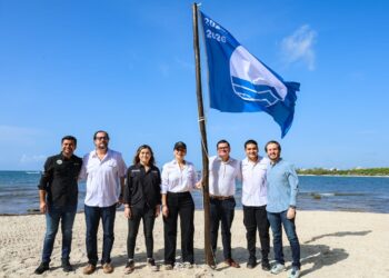 Playa del Carmen recibe ocho Distintivos Blue Flag y se reafirma como el destino con más playas públicas en Quintana Roo