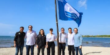 Playa del Carmen recibe ocho Distintivos Blue Flag y se reafirma como el destino con más playas públicas en Quintana Roo