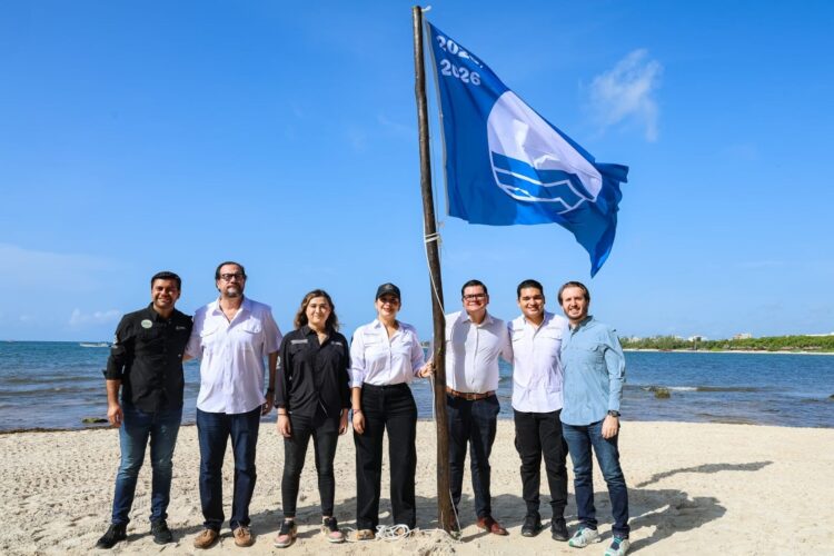 Playa del Carmen recibe ocho Distintivos Blue Flag y se reafirma como el destino con más playas públicas en Quintana Roo