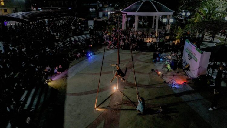 Exitosa Noche de Circo, vivió Puerto Morelos