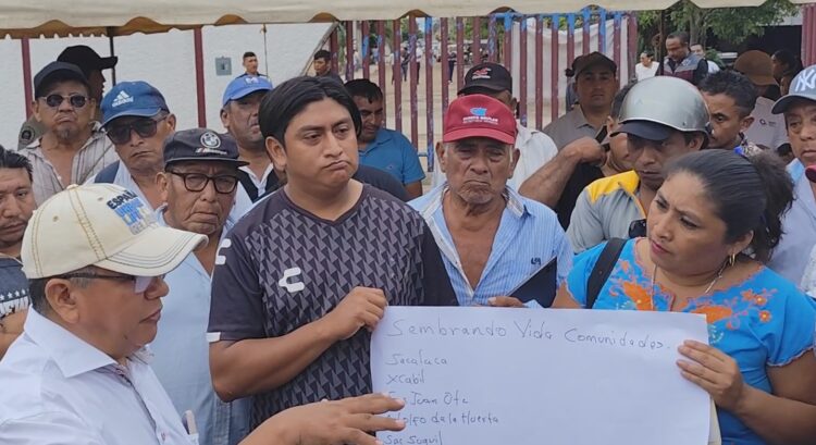 Agricultores de José María Morelos denuncian irregularidades en ‘Sembrando Vida’