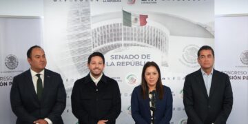 Renán Sánchez celebra desde el Senado la decisión de Claudia Sheinbaum de rechazar el cuarto muelle en Cozumel