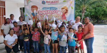Curso “BaaxLo’Ob PaalaLo’Ob” lleva alegría y diversión al poblado de Francisco May