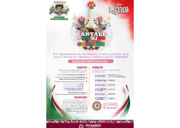 Gobierno de Isla Mujeres lanza convocatoria para la tercera edición del concurso Cántale a México con el Corazón