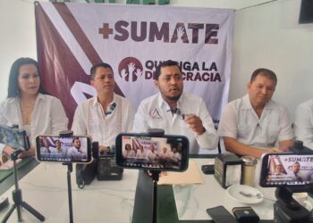 Anuncia Leonel Castillo, dirigente de ‘Que Siga la Democracia’ asamblea en Playa del Carmen
