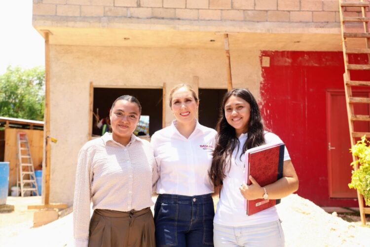 Atenea Gómez supervisa avances del nuevo Centro de Control y Prevención contra la Diabetes en Isla Mujeres