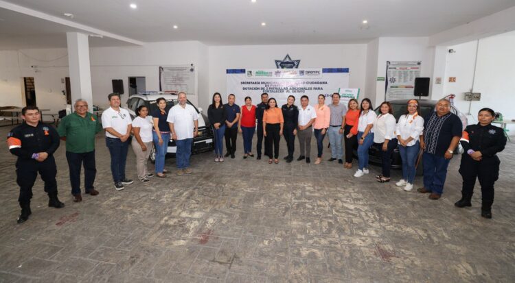 “Palabra Cumplida”, entrega Blanca Merari dos patrullas más a Grupo GEAVIG