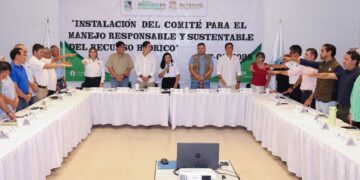 Instala Blanca Merari el Comité para Manejo Responsable y Sustentable del Recurso Hídrico de Puerto Morelos
