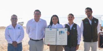 Con orgullo izamos nuevamente la bandera Blue Flag en Playa Sol y Ventana al Mar: Blanca Merari