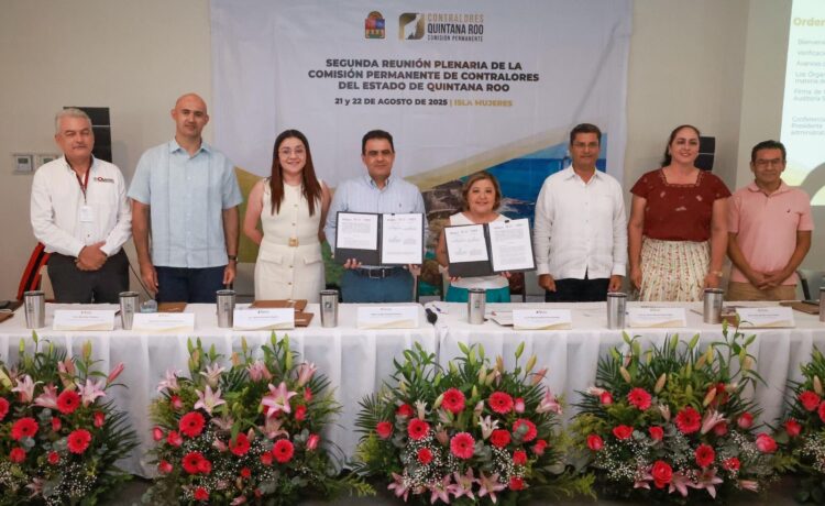 Isla Mujeres, sede de la Reunión Plenaria de Contralores; Gobierno Municipal reafirma compromiso con la transparencia y la rendición de cuentas