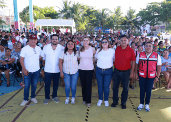 Fortalece Atenea Gómez el bienestar de las mujeres con entrega de apoyos alimentarios del programa “Isleña de Corazón”