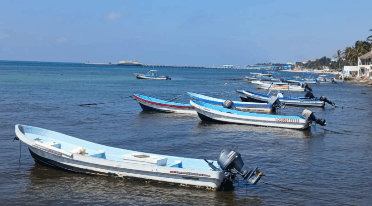 Ven lancheros de Playa del Carmen actividad turística lenta, pero confían en un buen agosto