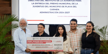 Gobierno de Estefanía Mercado entrega el Premio Municipal de la Juventud 2025