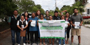 Conforman Comités de Contraloría Social para obras de pavimentación
