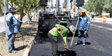 Gobierno de Estefanía Mercado inicia repavimentación del Arco Vial con inversión cercana a 25 mdp